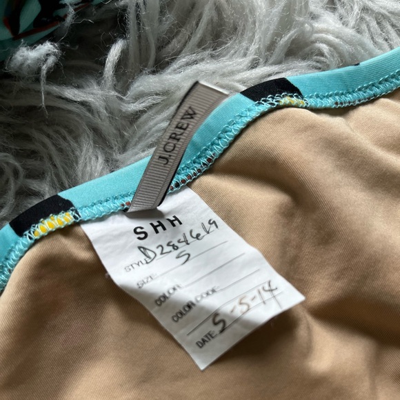 Small 🌴 JCREW sample bikini - turquoise toucans - Picture 7 of 7
